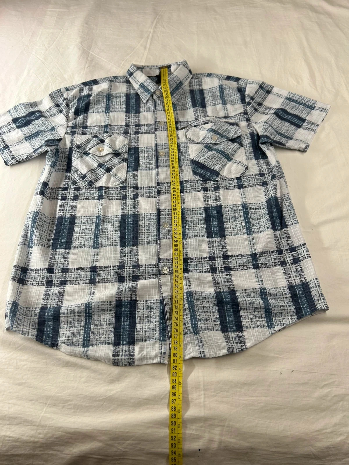 Camisa de manga corta a cuadros Max Men – photo 9